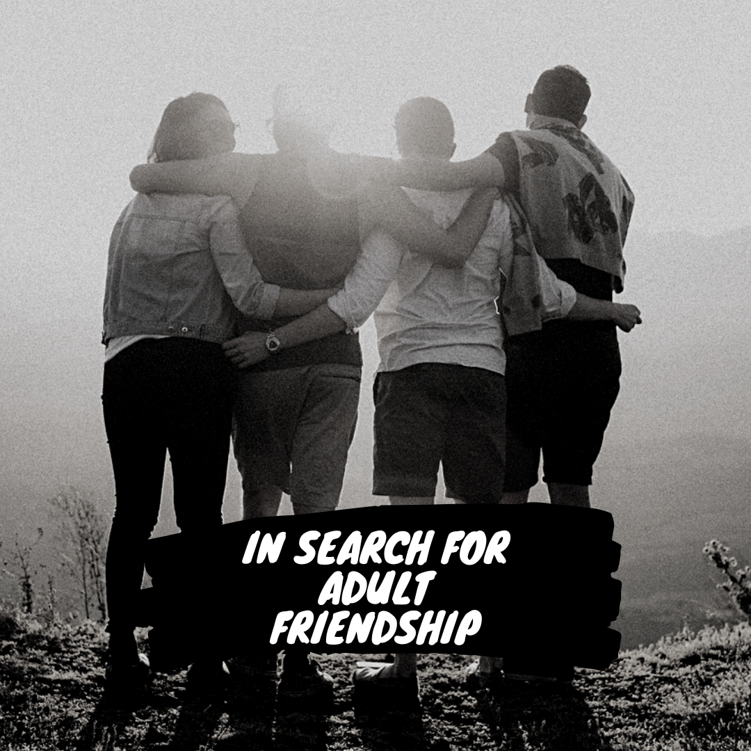 friends hugging at sunset – how to make friends as an adult
